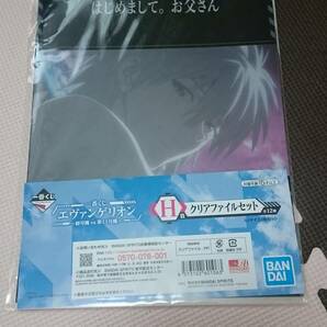 【一番くじ】  エヴァンゲリオン～初号機vs第13号機～ H賞 カヲル B クリアファイルの画像1