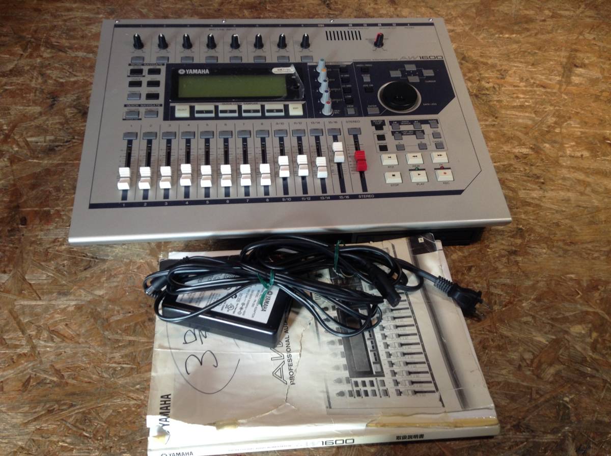 □ YAMAHA AW1600 マルチトラックレコーダー shuma.mx