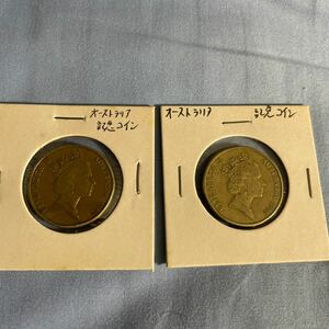 オーストラリア　記念コイン2枚