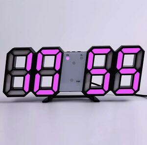 LED デジタル時計 壁掛け時計 置き時計 壁掛け 卓上時計 置時計 CLOCK 時計 アラーム インテリア 252