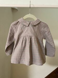 美品★PETIT BATEAU★プチバトー★チュニック★トップス★18M★シャツ