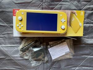 Nintendo Switch Lite Yellow 任天堂　ニンテンドースイッチ　　ライト イエロー　黄色　　中古