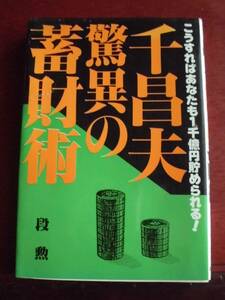 ☆ 千昌夫 驚異の蓄財術　1989年10月20日発行　/段 勲　あっぷる出版社