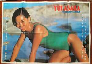 [ Asaka Yui постер ] купальный костюм / Iwai Yukiko,........( Kudo Shizuka, Ikuina Akiko,. глициния полный ..) DUNK Dunk Showa 63 год 6 месяц дополнение 