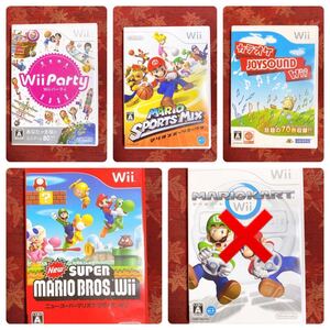 Wiiソフト Nintendoまとめ売り