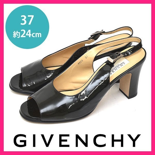 givenchy ジバンシィ アンクルストラップ ミュール サンダル 37 | www
