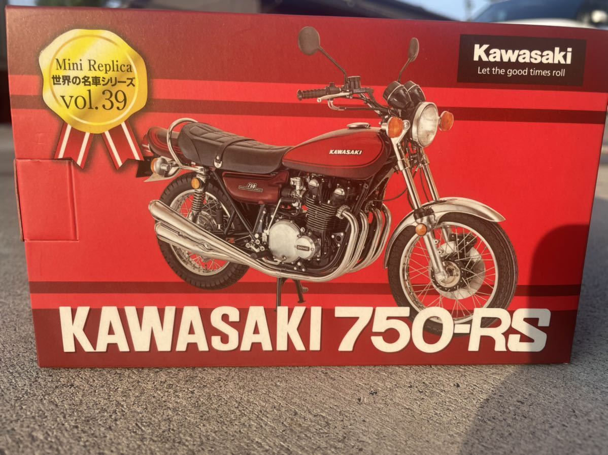 新品 1/18 銀ミニカー kawasaki Z400FX カワサキ Z2 Z1-