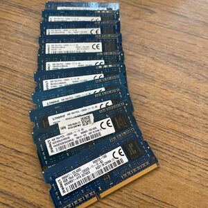 kingston 4GB 1Rx8 pc3L-12800S 10枚セット