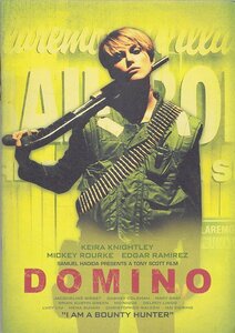 ■送料無料■38映画パンフレット■DOMINO　ドミノ　キーラ・ナイトレイ　ミッキー・ローク■