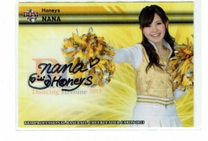 【NANA】2013 BBM チアリーダー 60枚限定 直筆サインカード #01/60 トップNo Honeys