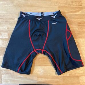 中古 ミズノ MIZUNO ウェア スライディングパンツ ファウルカップ 収納式 KUGEKI Sサイズ