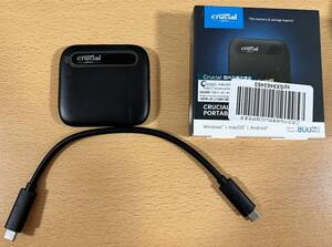 Micron Crucial X6 SSD PORTABLE SSD 2TB