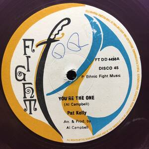 Pat Kelly - Campbell Band / You're The One - Acetate 12　[Fight - FT DD 4450]