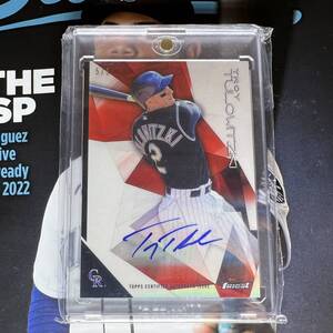 Troy Turowitzki 5枚限定 2015 Topps Finest Auto 直筆サイン