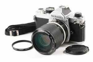 【１円～】211216 ニコン NIKON FM 一眼レフ + Nikon Zoom-NIKKOR 43-86mm f3.5 レンズ