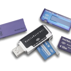 即決 送料込SanDisk MobileMate USBカードリーダ メモリースティック/メモリースティックPRO Duo/メモリースティックDuo