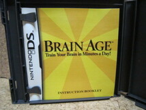 C226　海外版　北米版　BRAIN AGE　脳を鍛える大人のDSトレーニング　4本まで同梱可_画像5