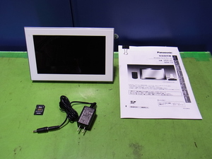 ##[ prompt decision ]Panasonic digital photo frame MW-15 operation verification OK. rather good USED goods! store. image image . sliding show .!