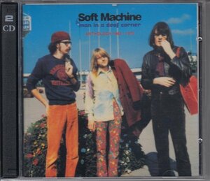 SOFT MACHINE / MAN IN A DEAF CORNER（輸入盤2枚組CD）