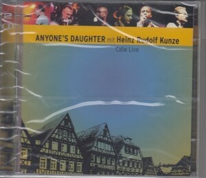 【未開封】ANYONE'S DAUGHTER MIT HEINZ RUDOLF KUNZE CALW LIVE（輸入盤2枚組CD）