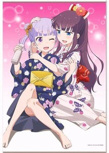 NEW GAME!! 青葉＆ひふみ(浴衣)/B2サイズ タペストリー