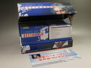 ◆87CD-BOX【LUDWIG VAN BEETHOVEN 87】楽聖べートヴェン 748作品全集 USED品 共箱 ブックレット ベートーベン Beethoven