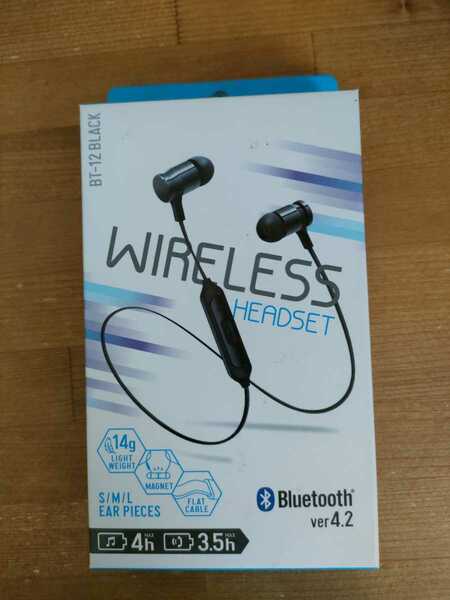 送料無料　未使用　Bluetooth Wireless ヘッドセット　BT-12　オズマ株式会社　