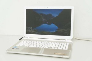 東芝 dynabook T45/NG Celeron 2957U / メモリ 4GB / HDD1TB / Windows10 / 無線LAN Wi-Fi 15.5インチ HD液晶