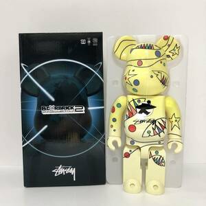 ベアブリック WWT2 ステューシー 400% BE@RBRICK World Wide Tour Stussy メディコムトイ MEDICOM TOY ワールドワイドツアー 限定