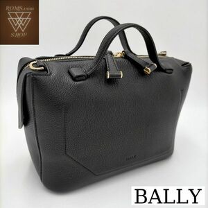【BALLY】バリー ハンドバッグ ブラック 美品 正規品