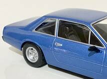 1/43 Ferrari 365 GT4 2+2 Coupe Blue ◆ Leonardo Fioravanti - Pininfarina Design, 4390cc V12 ◆ フェラーリ - アシェット_画像10