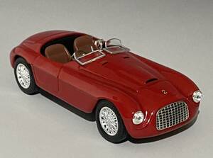 1/43 Ferrari 166 MM Spyder ◆ Designed by Federico Formenti at Touring Allemano , 2.0L Colombo V12 ◆ フェラーリ - アシェット