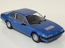 1/43 Ferrari 365 GT4 2+2 Coupe Blue ◆ Leonardo Fioravanti - Pininfarina Design, 4390cc V12 ◆ フェラーリ - アシェット_画像1