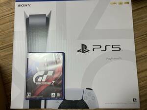 SONY PS5本体 ディスクドライブ PlayStation 5 CFI-1100A01 グランツーリスモ７