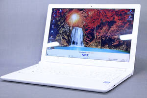 【即配】高音質ステレオスピーカー4W+第7世代Corei7搭載!15.6型液晶 LAVIE NS NS600/HAW クリスタルホワイト i7-7500U 8GB 1TB Win10