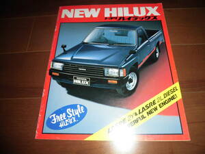  Hilux [ catalog only RN35/LN40/LN50/YN56 other catalog only Showa era 59 year 11 month 15 page ] long body / double cab other 