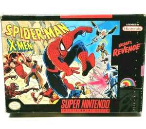 SNES　SPIDER-MAN X-MEN　海外版　スーパーファミコン