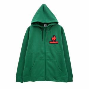 le coq sportif ルコックスポルティフ パーカースエットジャケット グリーン メンズM 新品