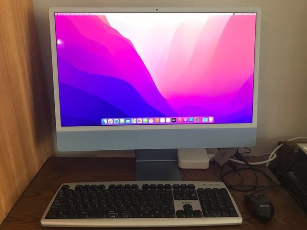 iMac 24-inch M1 2021 美品、スレキズも無く新品同様