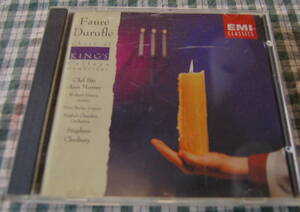 【送料無料】Cleobury【faure durufle requiem】中古美品