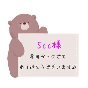 Scc様専用ページです
