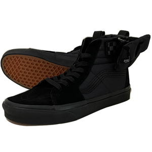 格安 VANSバンズSK8-HI CMMNTY ハイトップ BLACK/BLACK 26.0cm 新品タクティカルユーティリティ