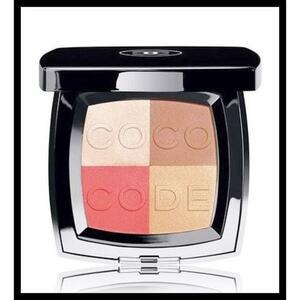 Chanel New Coco Code 4 Color Cheek Special Limited Rare Rare Rare Sed Open Coco Code