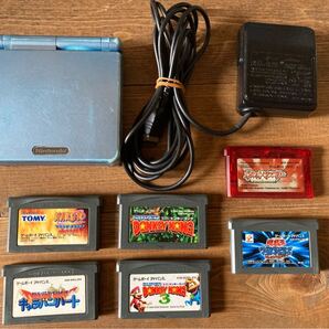 ゲームボーイアドバンスSP + ポケットモンスタールビー ドンキーコング等ソフト