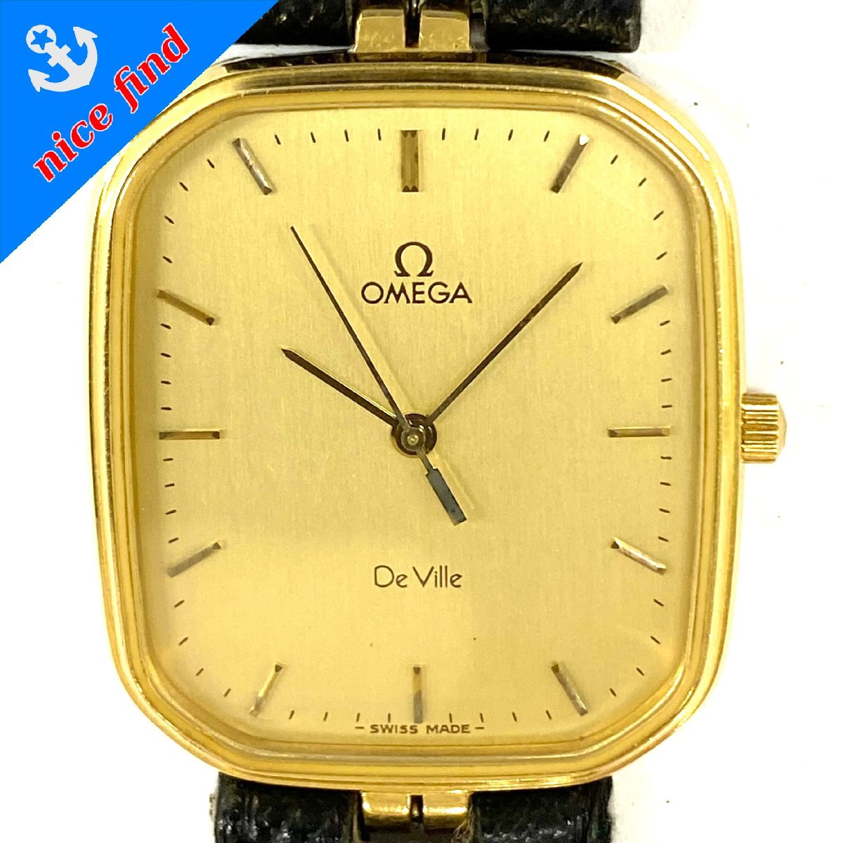 一部予約!】 OMEGA オメガ Ω デビル 1417 ゴールド ecousarecycling.com