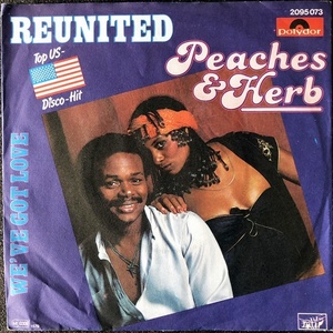 【Disco & Soul 7inch】Peaches & Herb / Reunited 