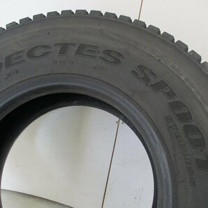 ■中古タイヤ■ 245/80R17.5 133/131J DUNLOP DECTES SP001 トラック等 6本セット 冬タイヤ スタッドレス 激安 送料無料 U579の画像9