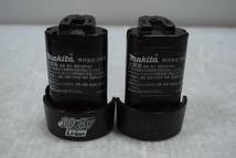 CB5080 N 2個セット makita 純正 BL1013 差し込み式10.8V バッテリー マキタ 訳あり：締爪が壊れた_画像1