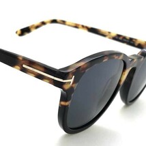 TOM FORD トムフォード Jameson ブラックサングラス TF-0752-56A_画像4