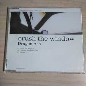 W086　CD　Dragon Ash　１．crush the window　２．resound feat.HIDE,136　３．solder